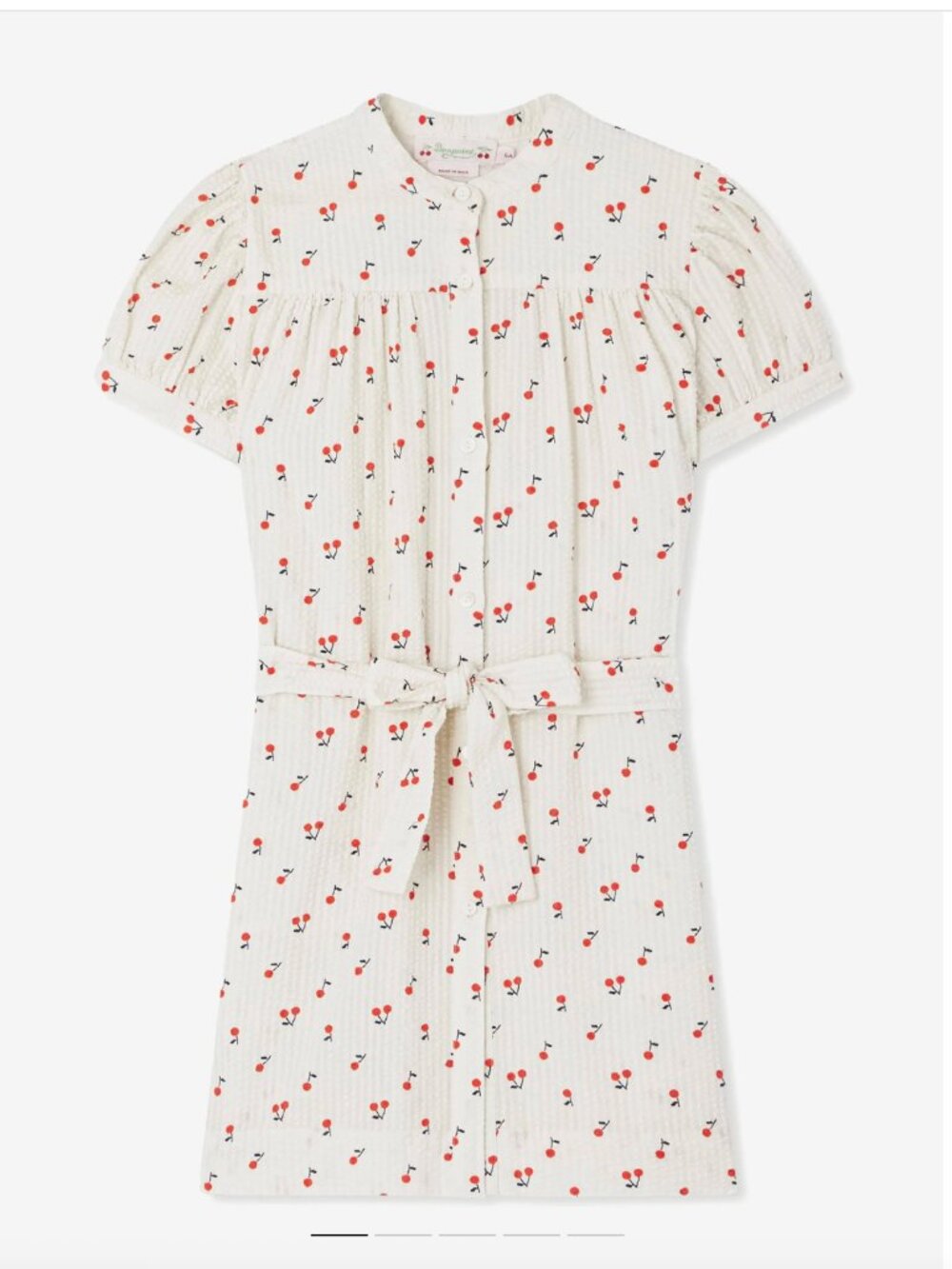 Girls Bonpoint Geranium Elorida Dress in Multicolour